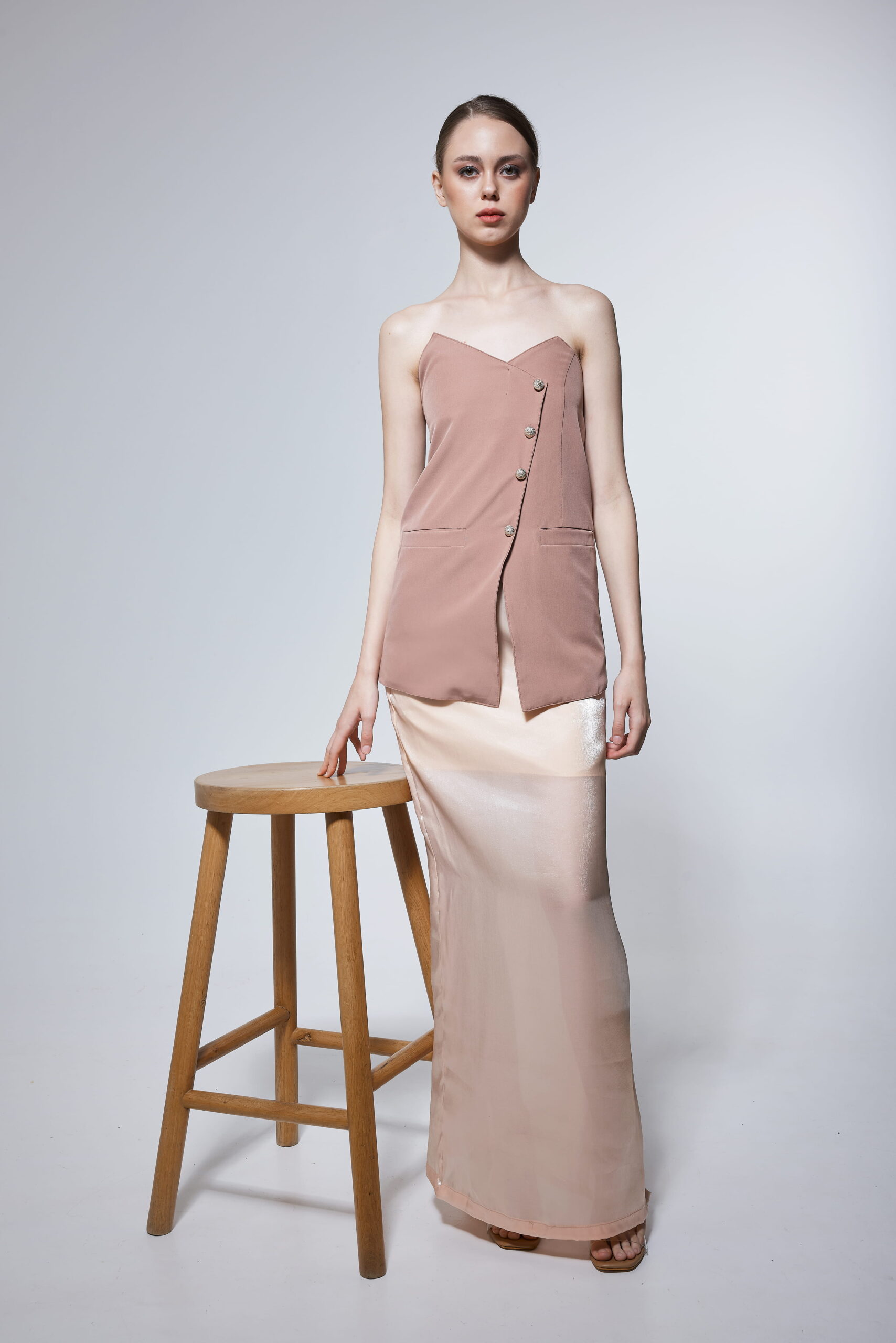 Sloane Top - Dusty Rose - Image 2
